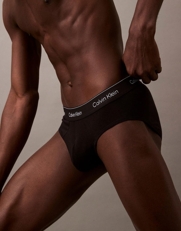 Calvin Klein Icon Cotton Stretch 5 Pack Briefs - Black