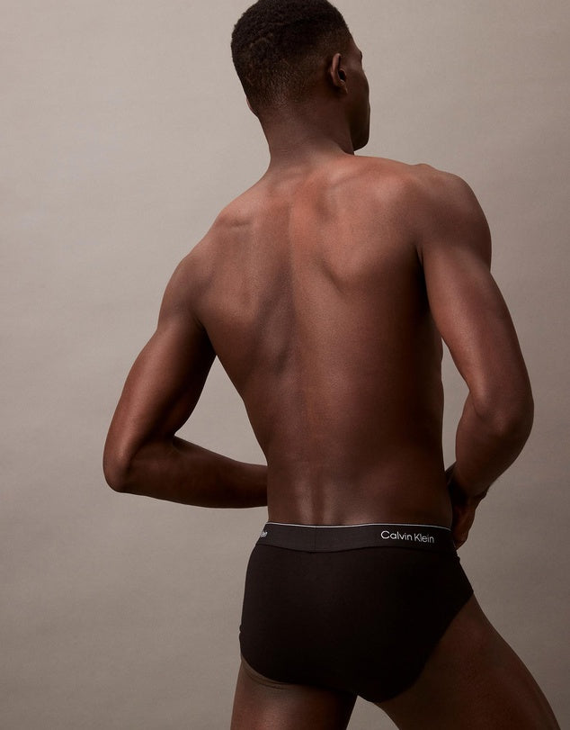 Calvin Klein Icon Cotton Stretch 5 Pack Briefs - Black