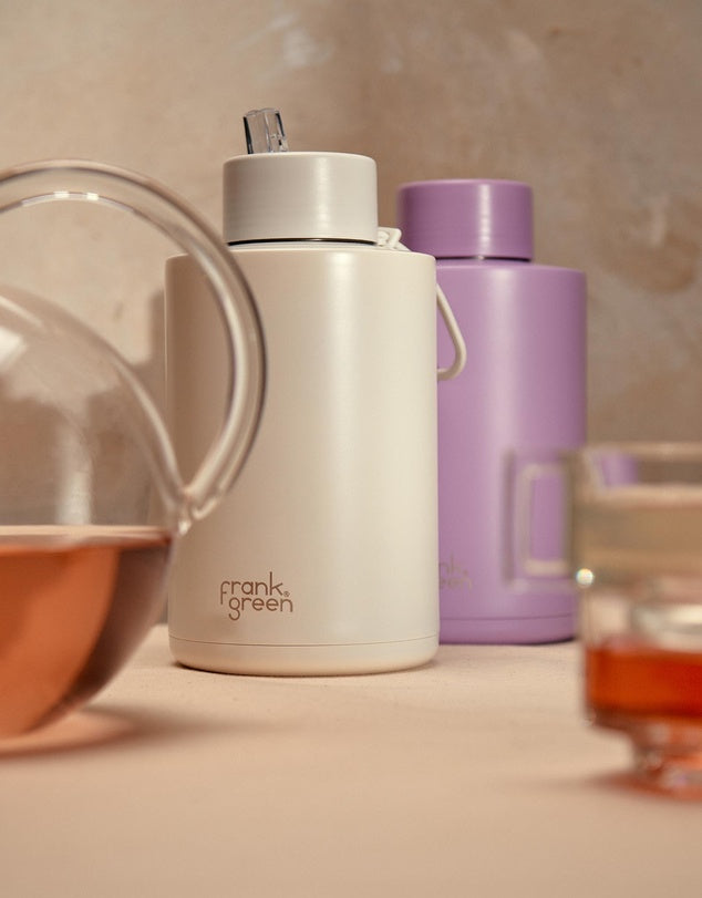 Frank Green Ceramic Reusable Bottle 68oz/2000ml - Lilac Haze