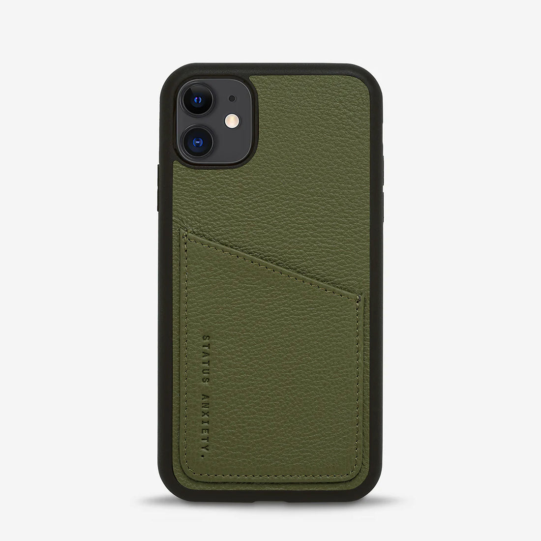 Status Anxiety Who Phone Case (iPhone) - Khaki