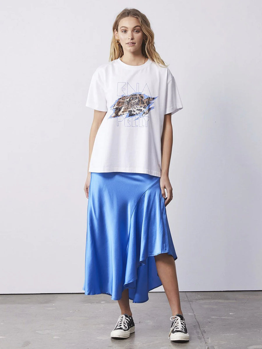 Ena Pelly Tigers Eye Tee - White