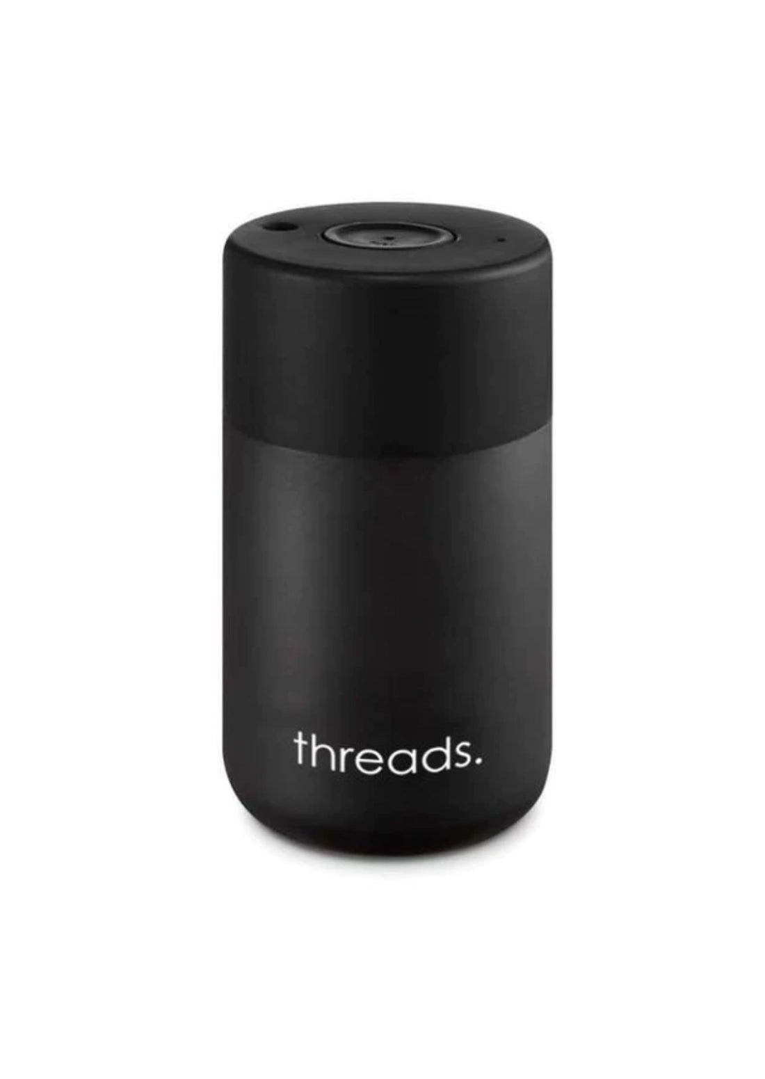 THREADS by Frank Green Original Useable Cup 12oz/340ml - Black