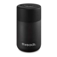 THREADS by Frank Green Original Useable Cup 12oz/340ml - Black