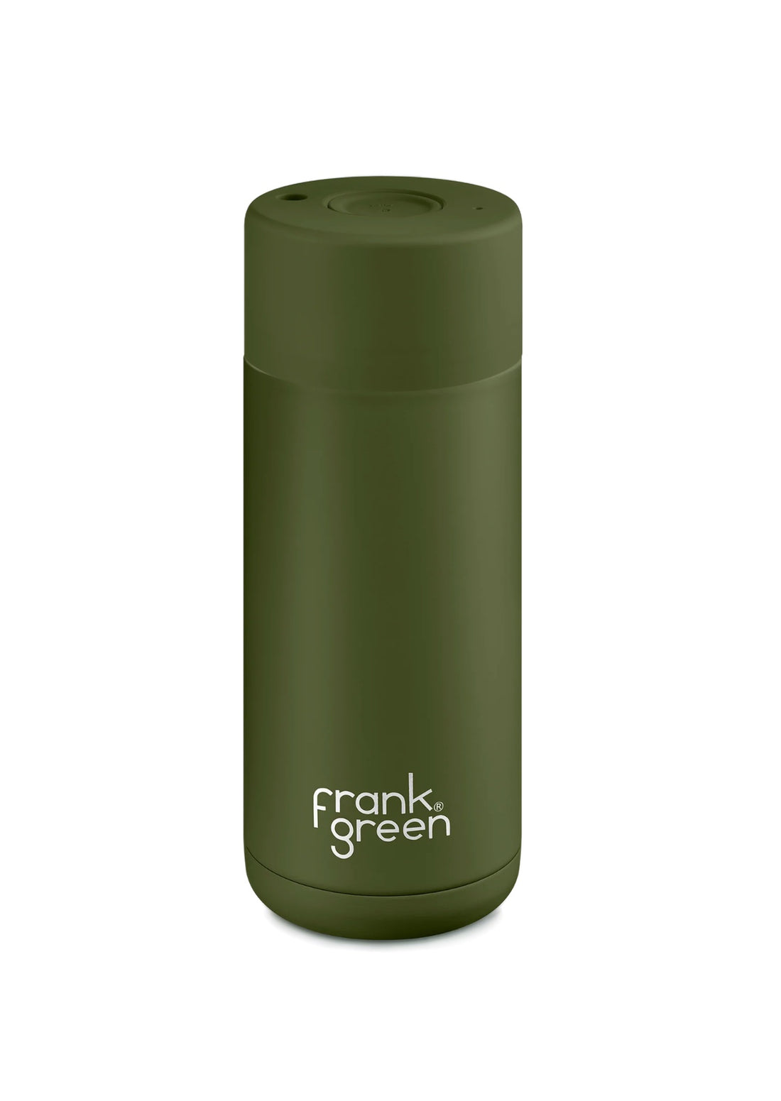 Frank Green Ceramic Reusable Cup 16oz/475ml - Khaki