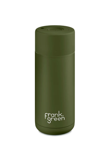 Frank Green Ceramic Reusable Cup 16oz/475ml - Khaki