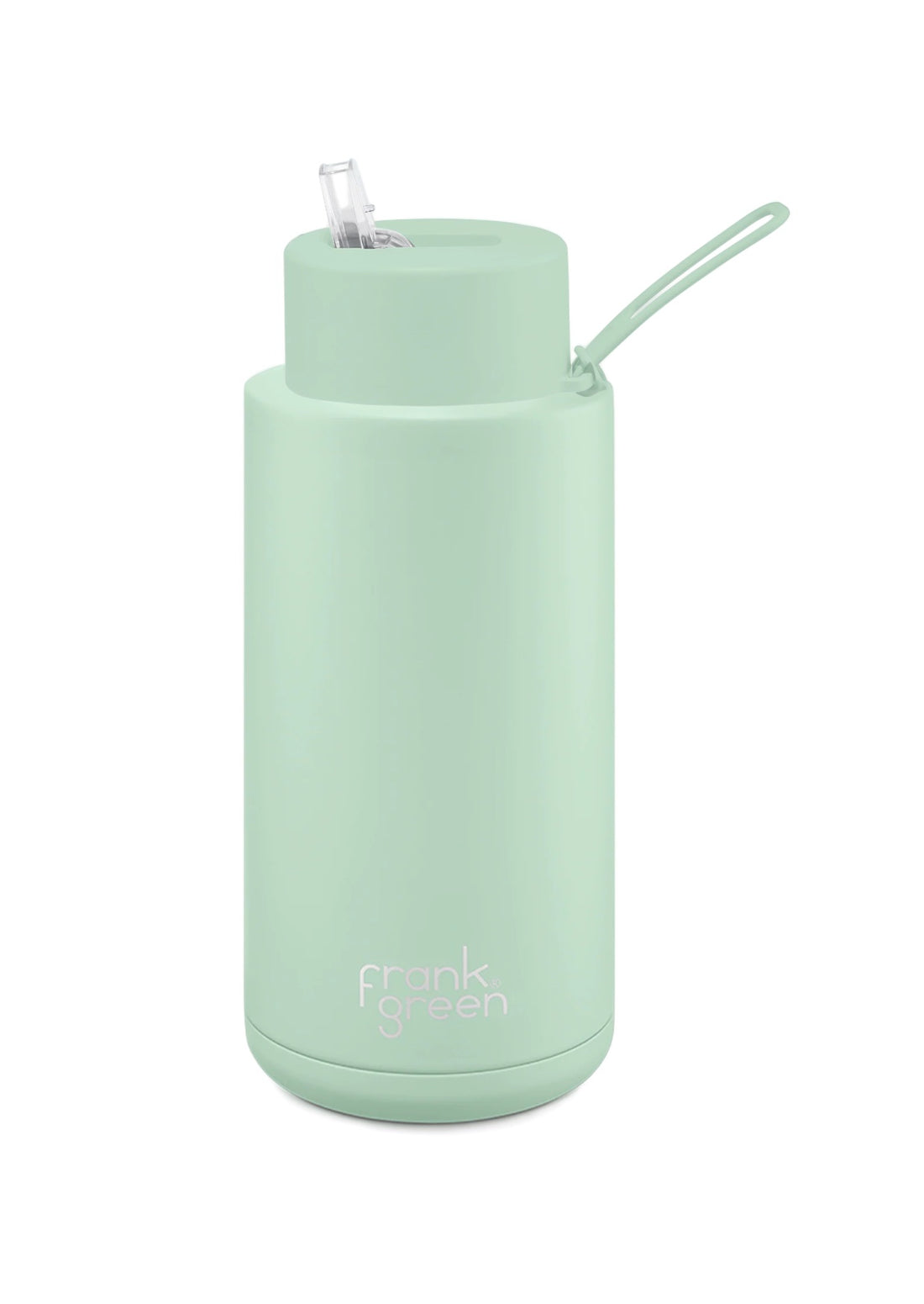 Frank Green Ceramic Reusable Bottle 34oz/1000ml - Mint Gelato