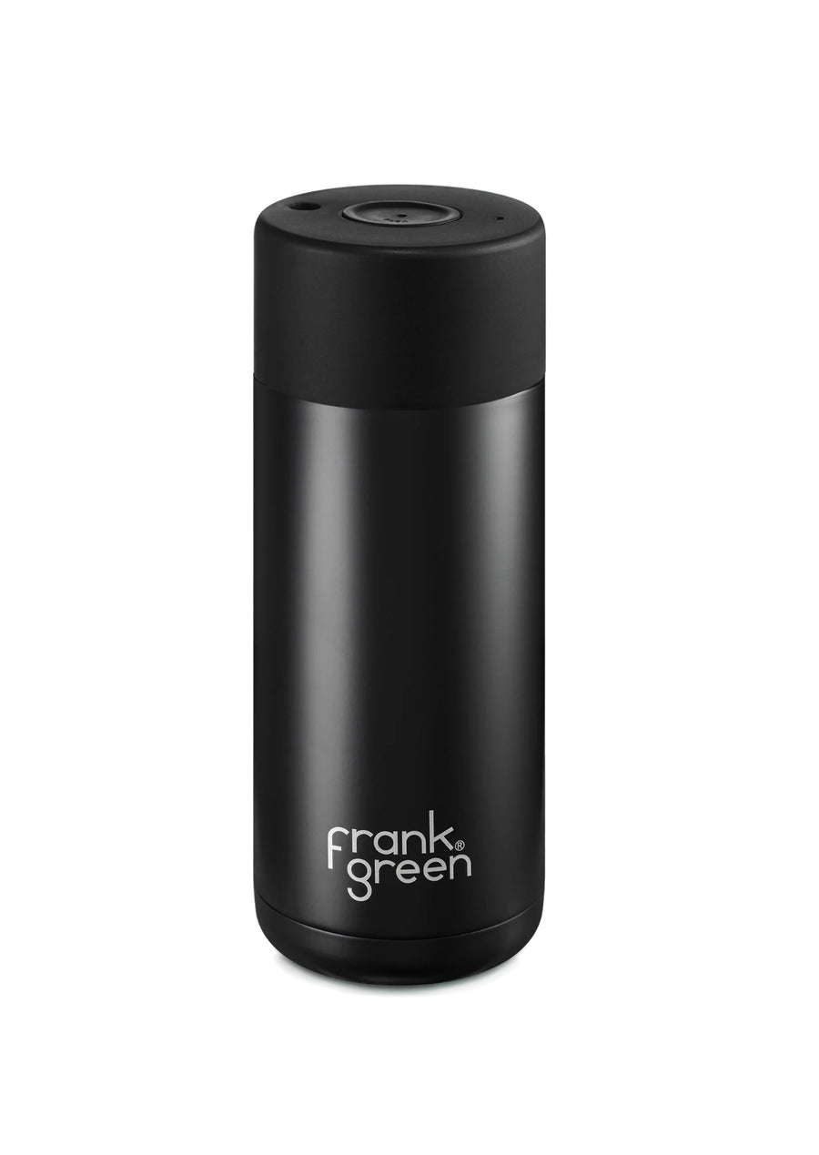 Frank Green Ceramic Reusable Cup 16oz/475ml - Midnight Black