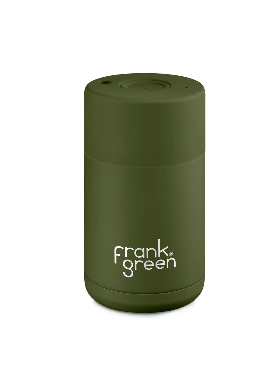 Frank Green Ceramic Reusable Cup 10oz/295ml - Khaki