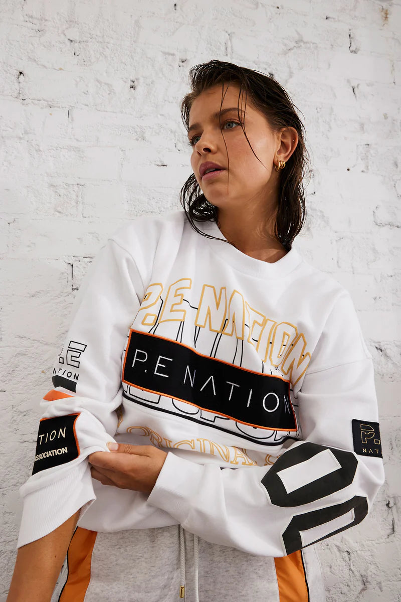 P.E Nation Defending Champion Sweat Optic White