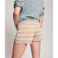 One Teaspoon New Mexico Knit Shorts - Silver/Gold