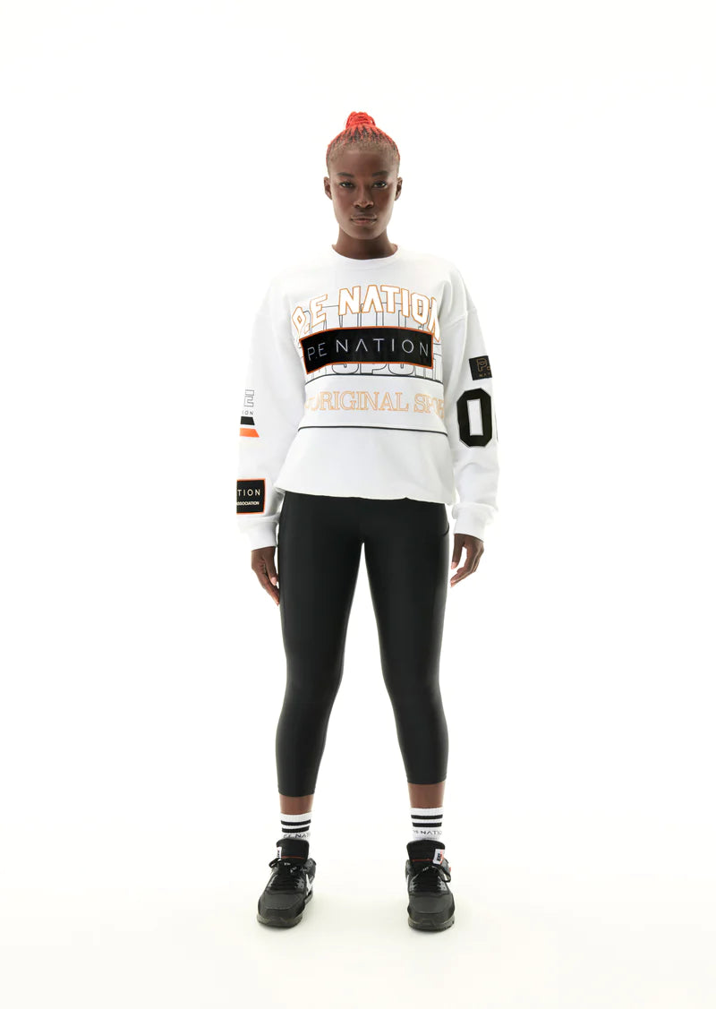 P.E Nation Defending Champion Sweat - Optic White