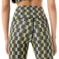 P.E Nation Mark One Pilates Short - Check Print