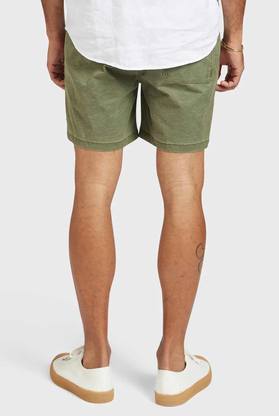 The Academy Brand Teamster Boardy - Washed Khaki