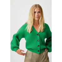 Gestuz EmblaGZ Knitted Cardigan - Green Bee