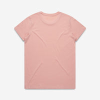 Status Anxiety Think It Over Women's Tee - Pale Pink