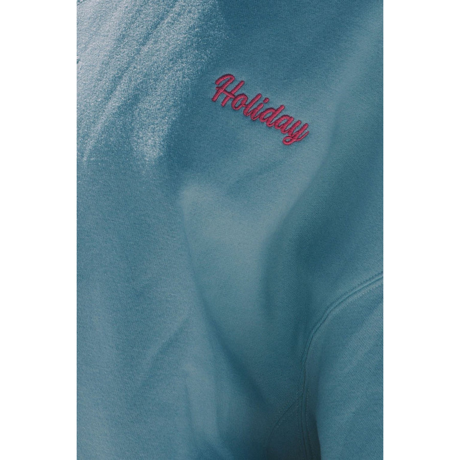 Araminta James The Holiday Fleece Sweatshirt - Aqua