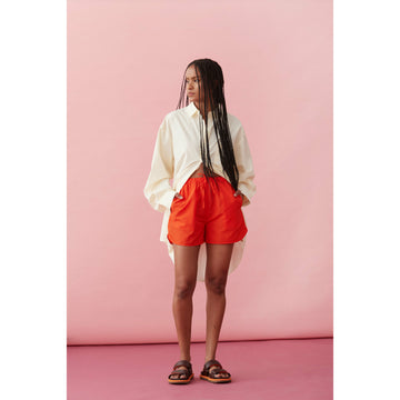 Blanca Fender Shorts - Red Orange