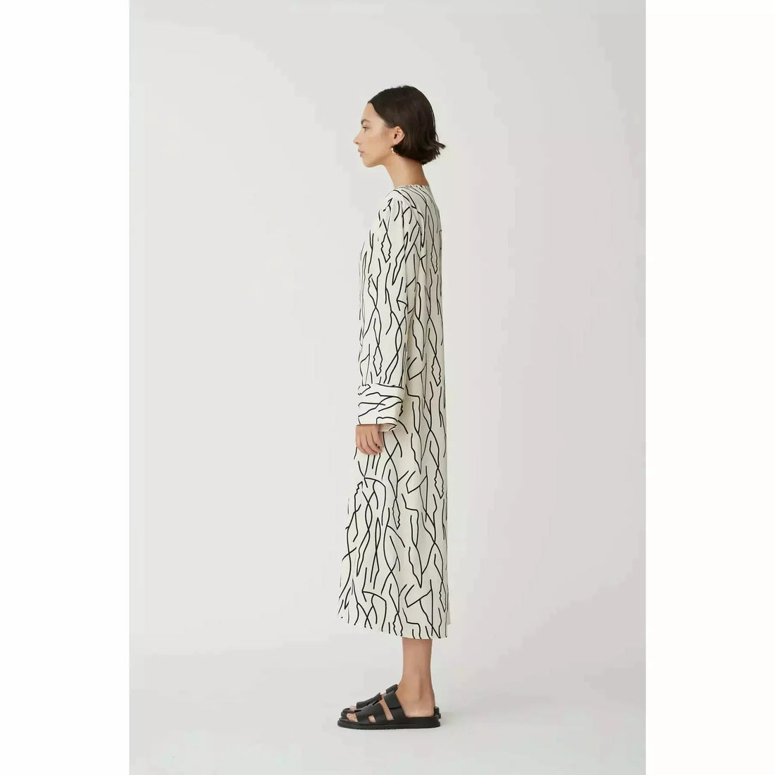 Blanca Chiara Dress - Black/White