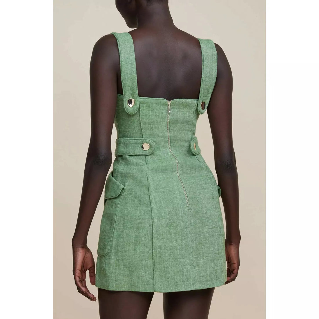 Acler Wilrose Dress - Pine