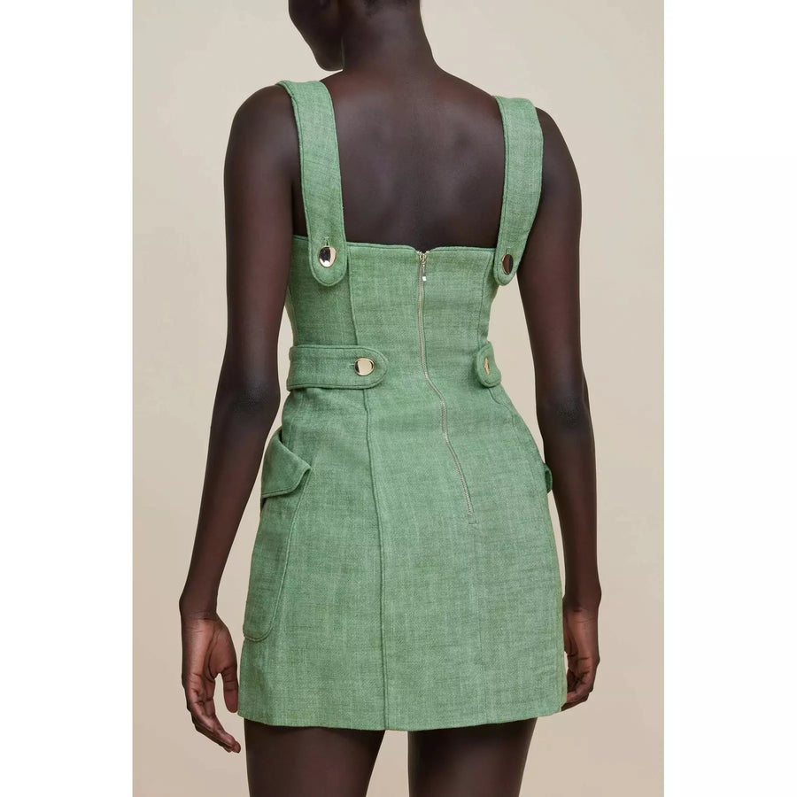 Acler Wilrose Dress - Pine