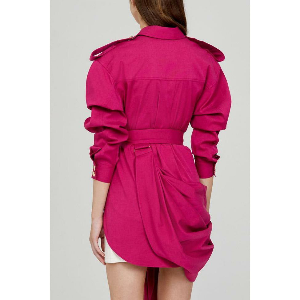 Acler Ultra Pink Parkway Shirt - Pink