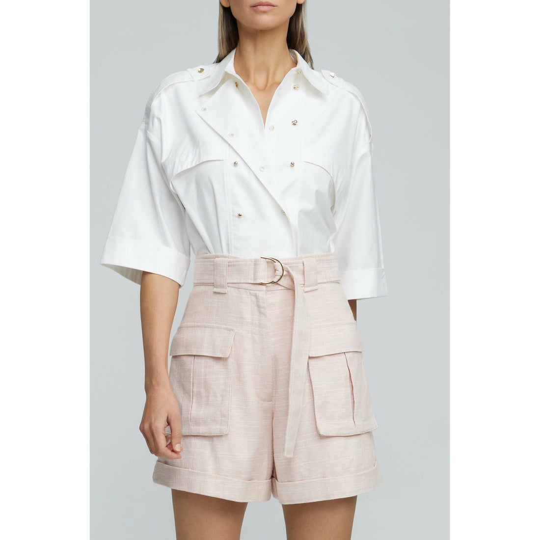 Acler Ashwood Short - Blush