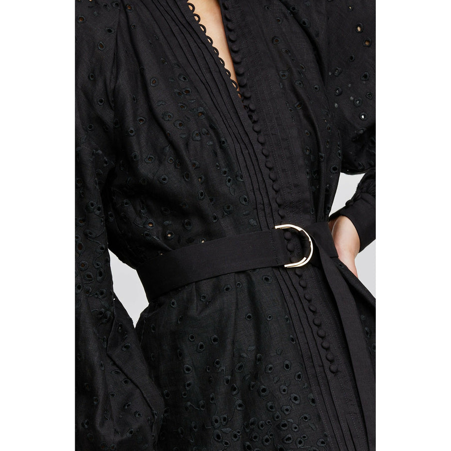 Acler Evelyn Blouse - Black Lace