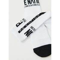 P.E Nation Backline Socks - White