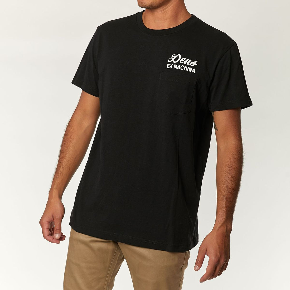 Deus Ex Machina Venice Address Tee - Black