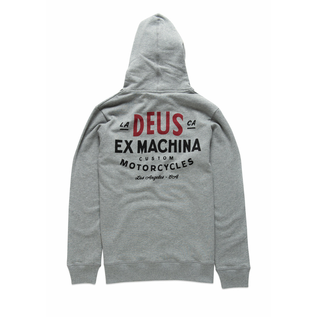 Deus Ex Machina Sentiments Hoodie - Grey Marle
