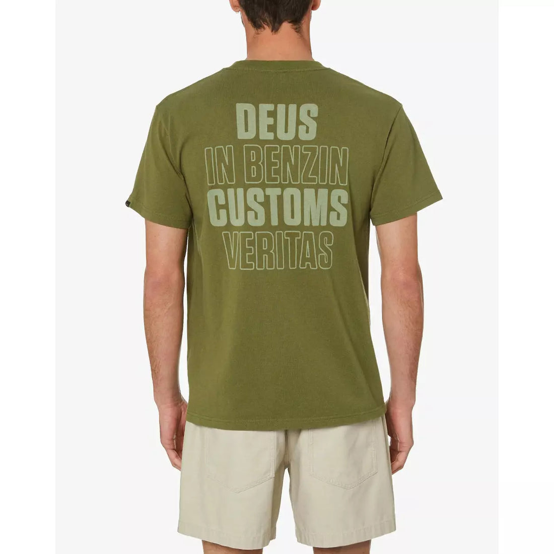 Deus Ex Machina Based (Box Fit) Tee - Olive