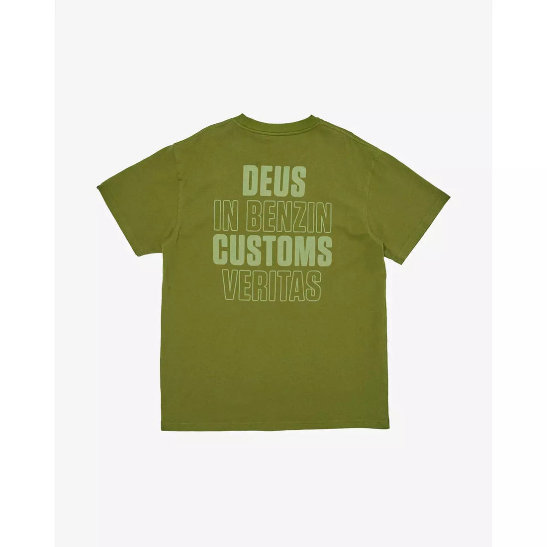 Deus Ex Machina Based (Box Fit) Tee - Olive