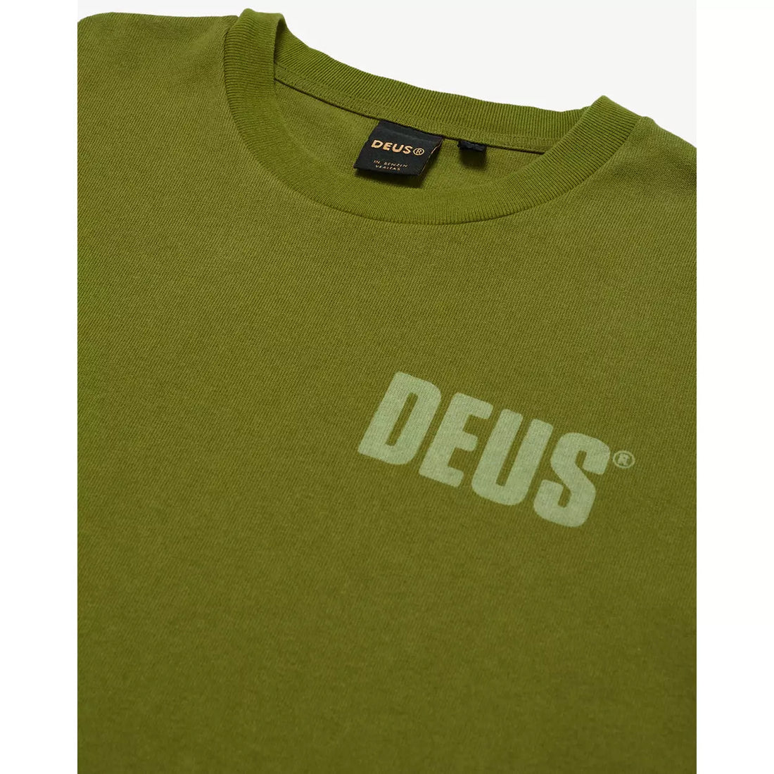 Deus Ex Machina Based (Box Fit) Tee - Olive