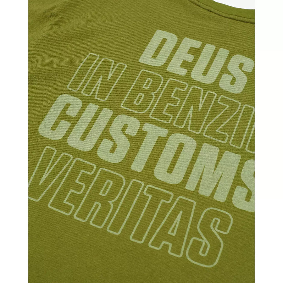 Deus Ex Machina Based (Box Fit) Tee - Olive