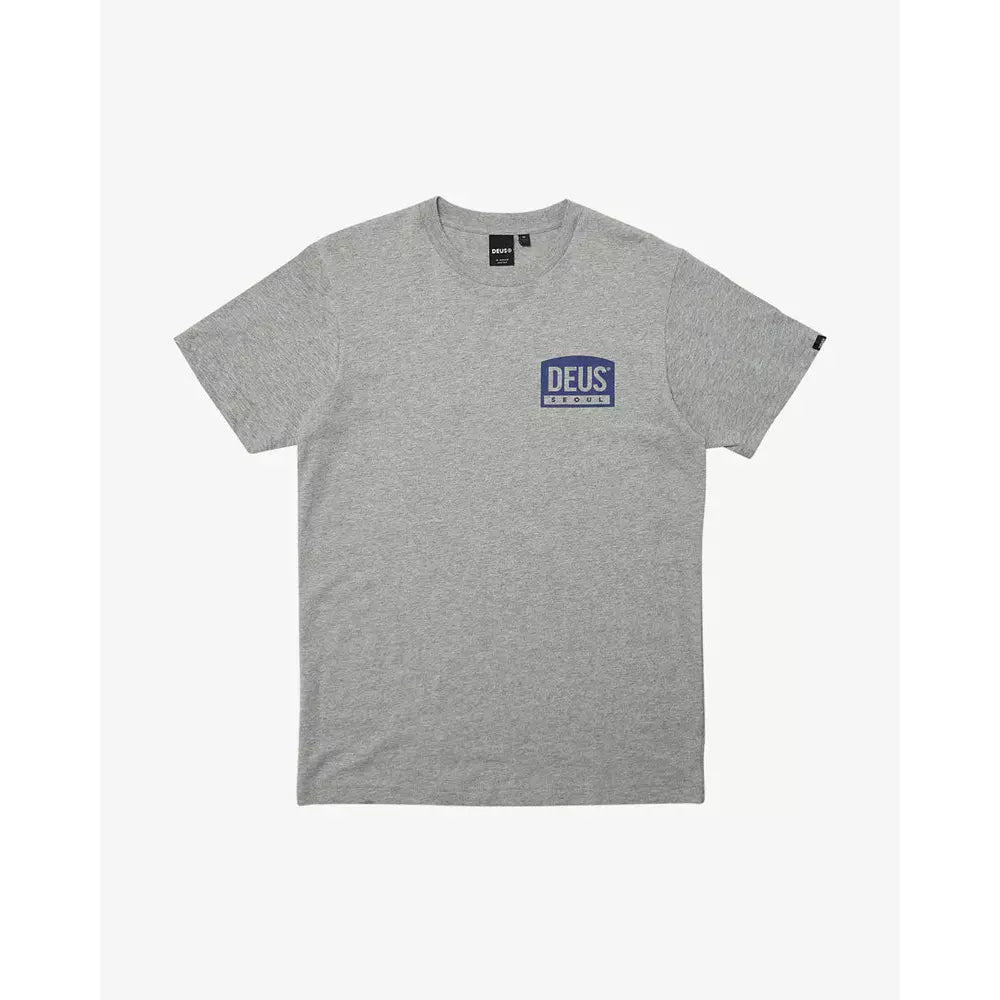 Deus Ex Machina Daft Steady (Regular Fit) Tee - Grey Maple