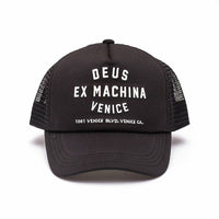 Deus Venice Address Trucker - Black