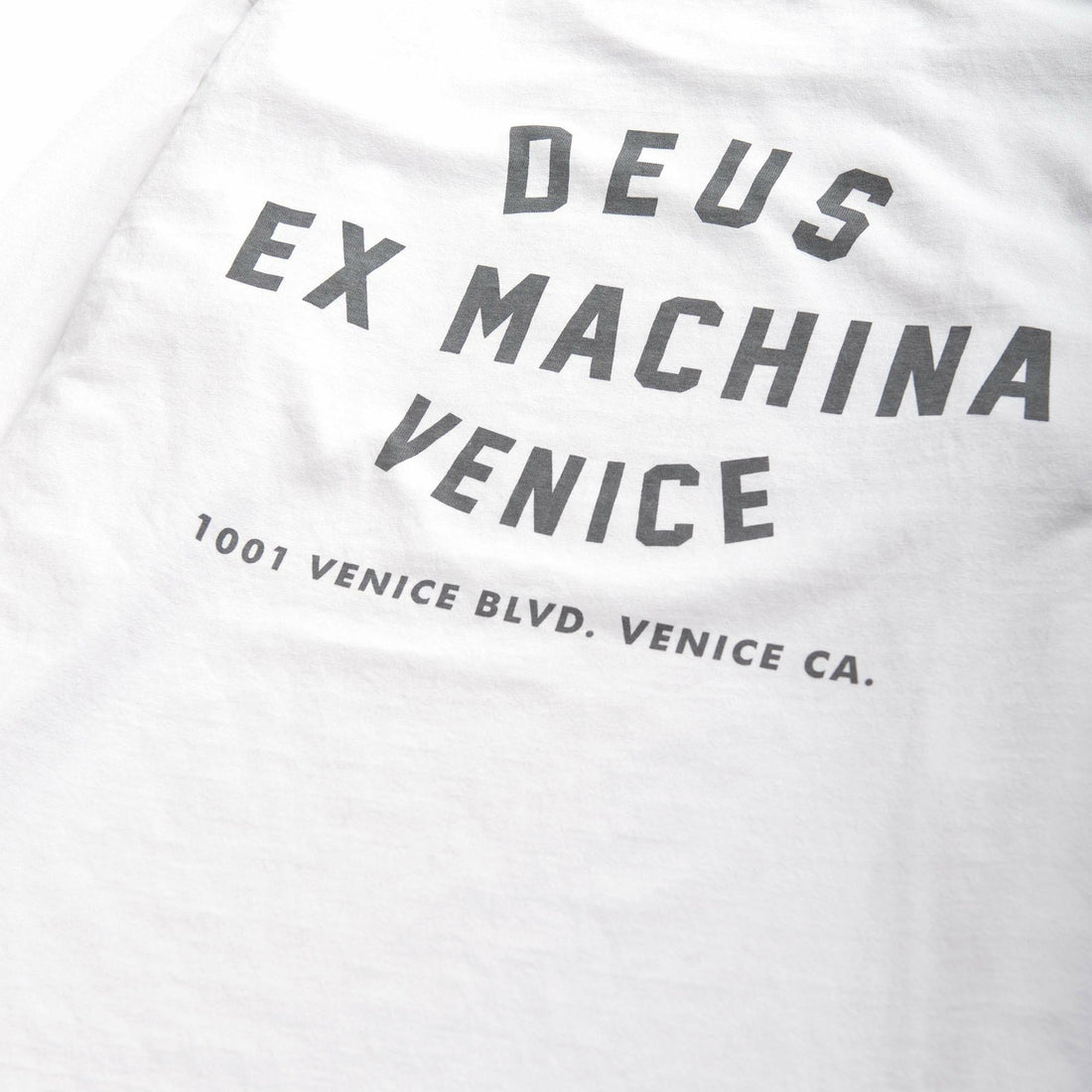 Deus Venice LS Address Tee - White