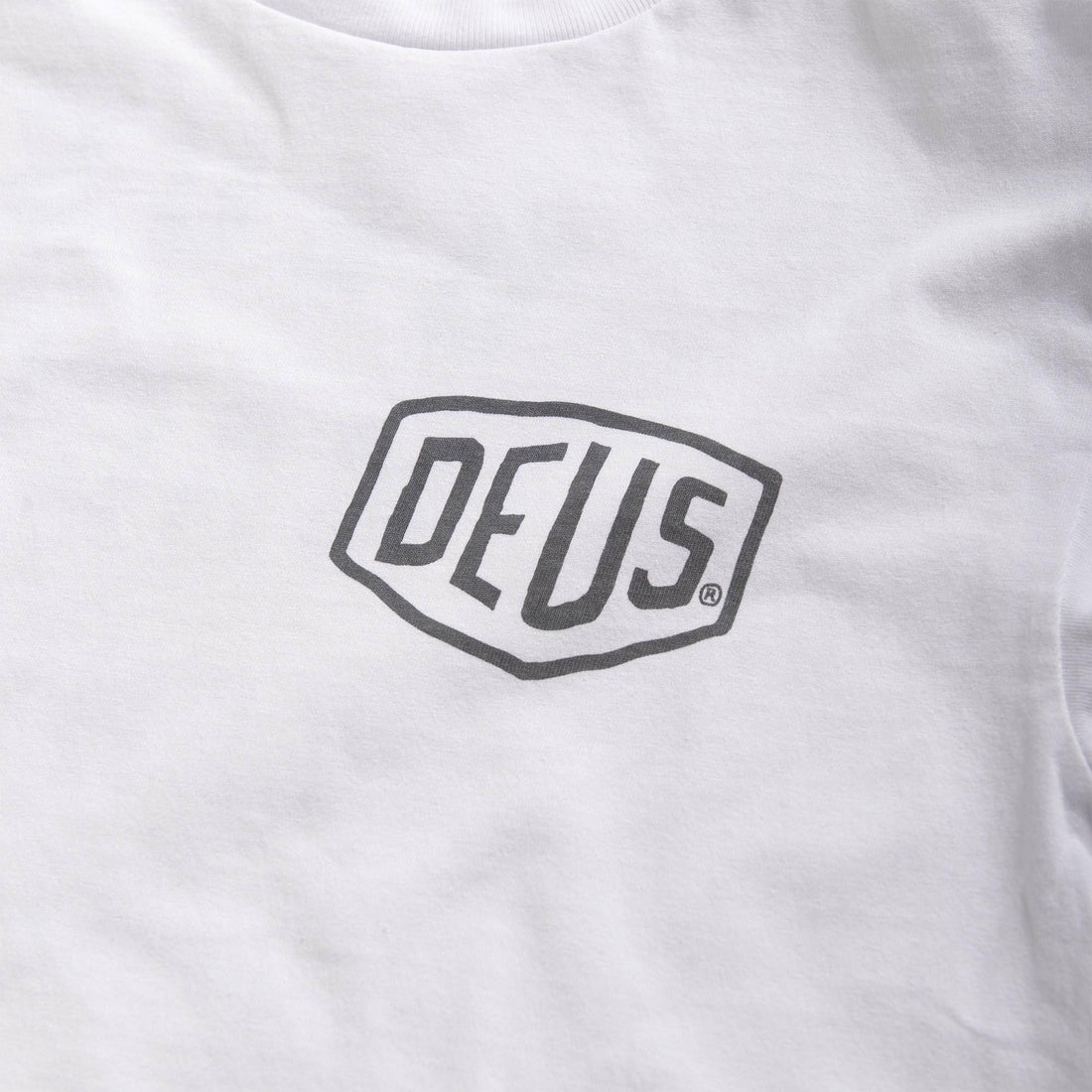 Deus Venice LS Address Tee - White