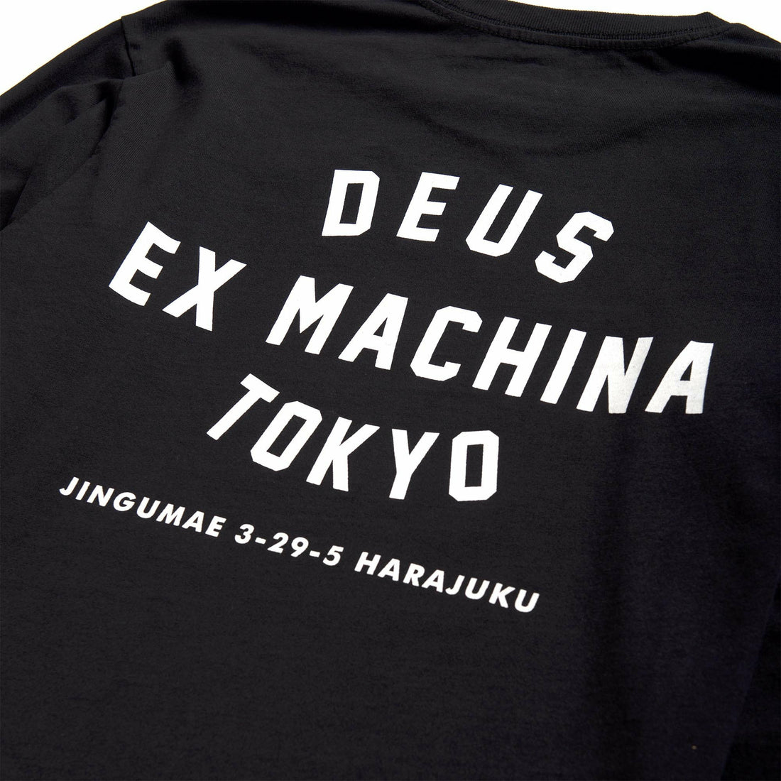 Deus Tokyo LS Address Tee - Black