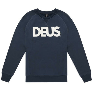 Deus Ex Machina All Caps Crew - Navy