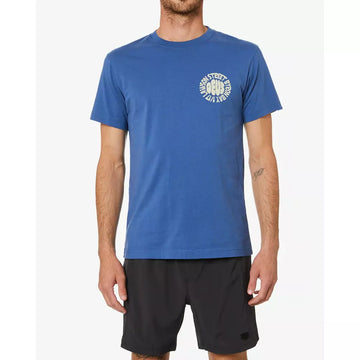 Deus Ex Machina Byron Surf (Regular Fit) Tee - Dusty Blue