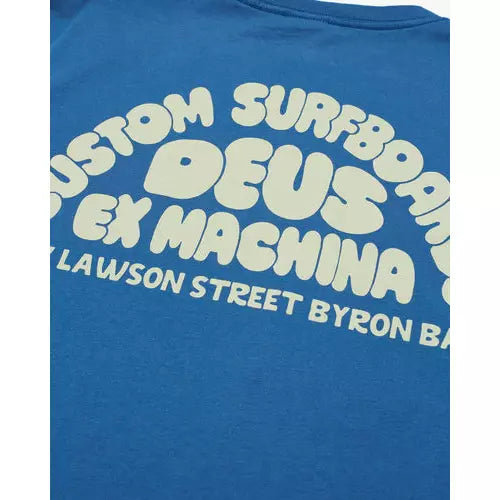 Deus Ex Machina Byron Surf (Regular Fit) Tee - Dusty Blue