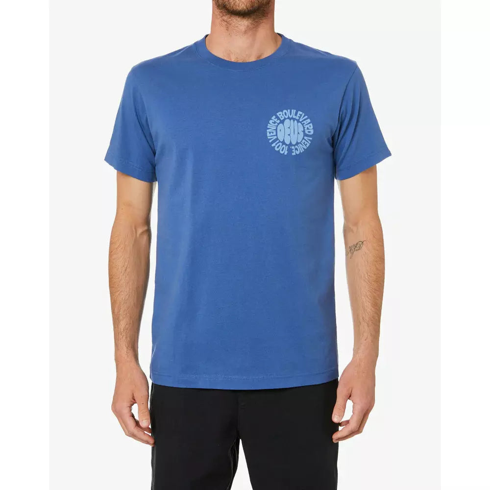 Deus Ex Machina Venice Surf (Regular Fit) Tee - Dusty Blue