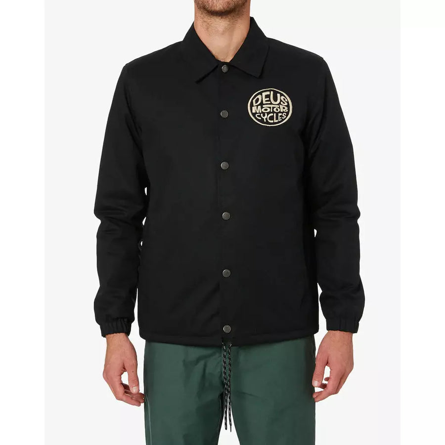 Deus Ex Machina Redux Coach (Classic Fit) Jacket - Black