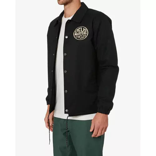 Deus Ex Machina Redux Coach (Classic Fit) Jacket - Black