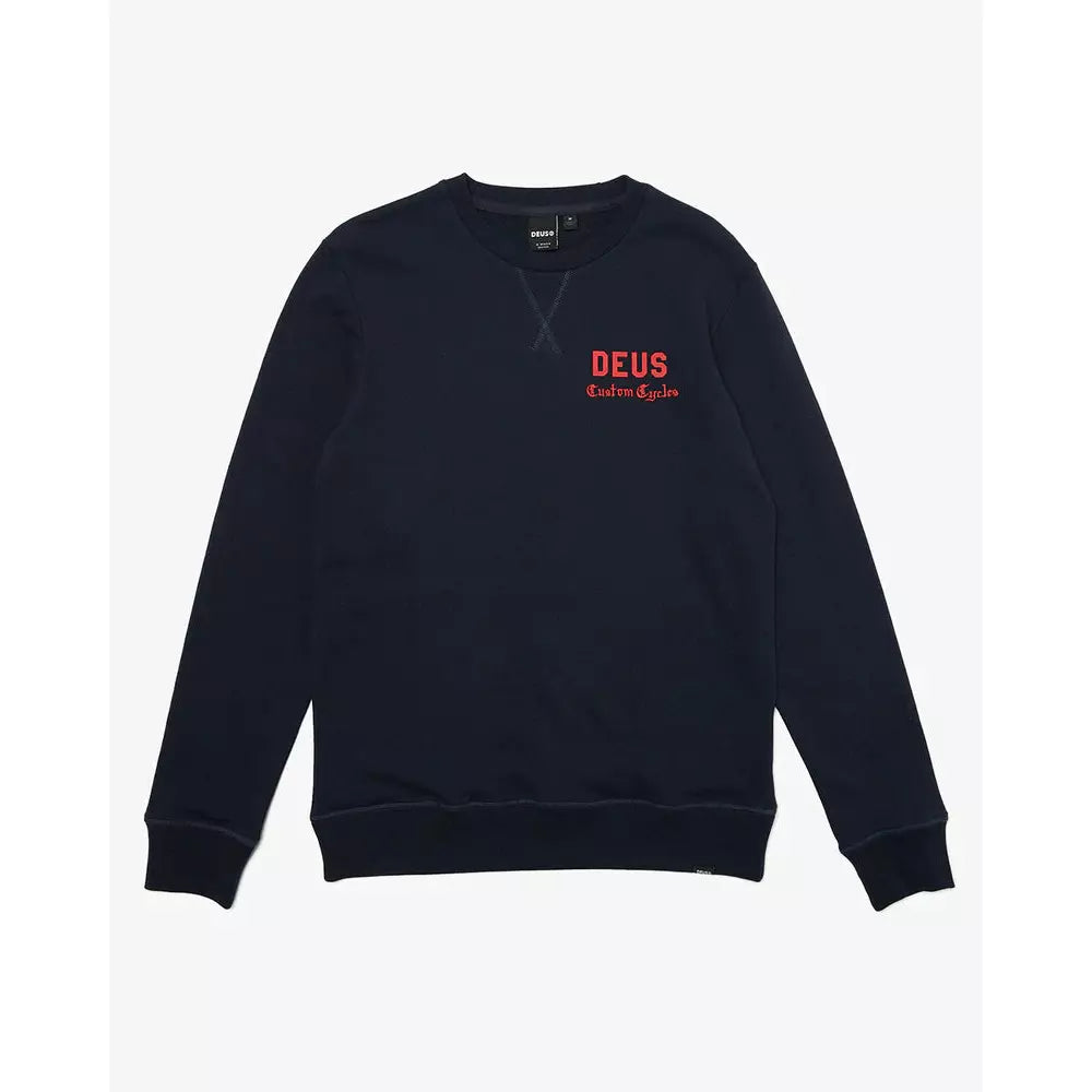 Deus Ex Machina Horsemouth (Regular Fit) Crew - Navy