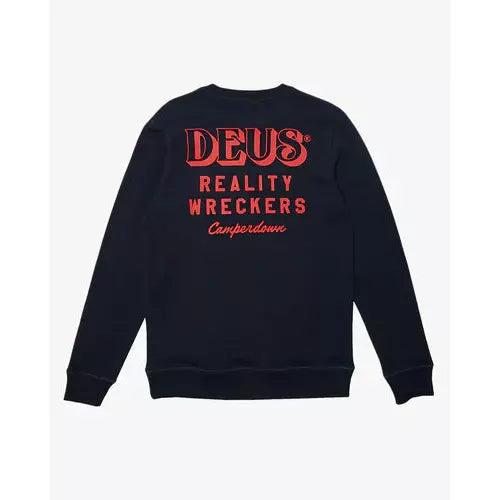 Deus Ex Machina Horsemouth (Regular Fit) Crew - Navy