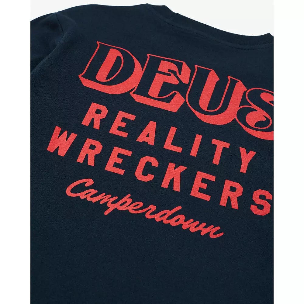 Deus Ex Machina Horsemouth (Regular Fit) Crew - Navy