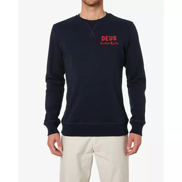 Deus Ex Machina Horsemouth (Regular Fit) Crew - Navy