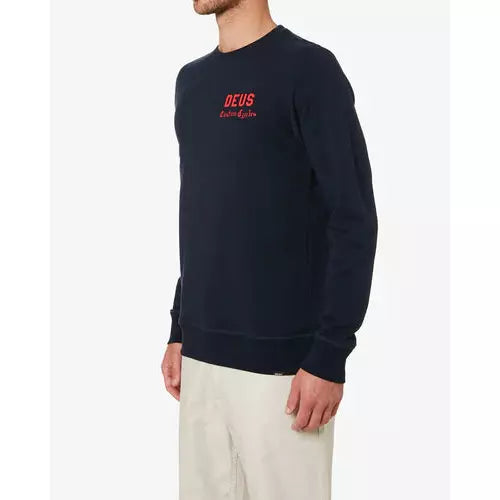 Deus Ex Machina Horsemouth (Regular Fit) Crew - Navy